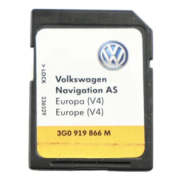 Discover Media Navigation GPS Map SD Card Europe V4 to Volkswagen with Part number 3G0919866M Volkswagen Discover Media Navigation GPS Map SD Card Europe V4 - SKU 3G0919866M - Part number 3G0919866M