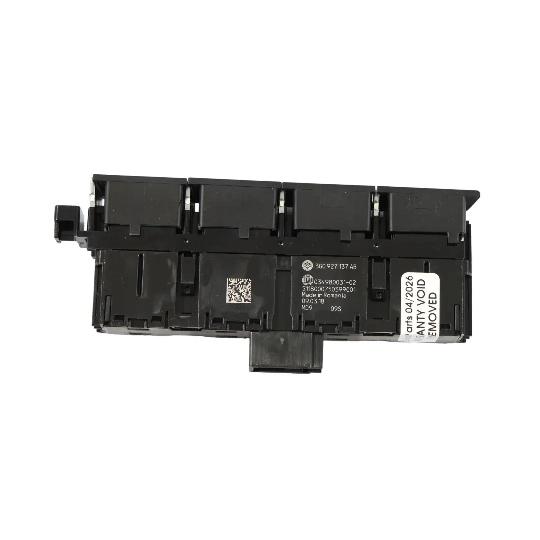 Fahrmodus Auto EIN Schalter Taste Einheit für Volkswagen Passat B8 mit Teilenummer 3G0927137AB Volkswagen Passat B8 Fahrmodus Auto EIN Schalter Taste Einheit - SKU 3G0927137AB - Teilenummer 3G0927137AB
