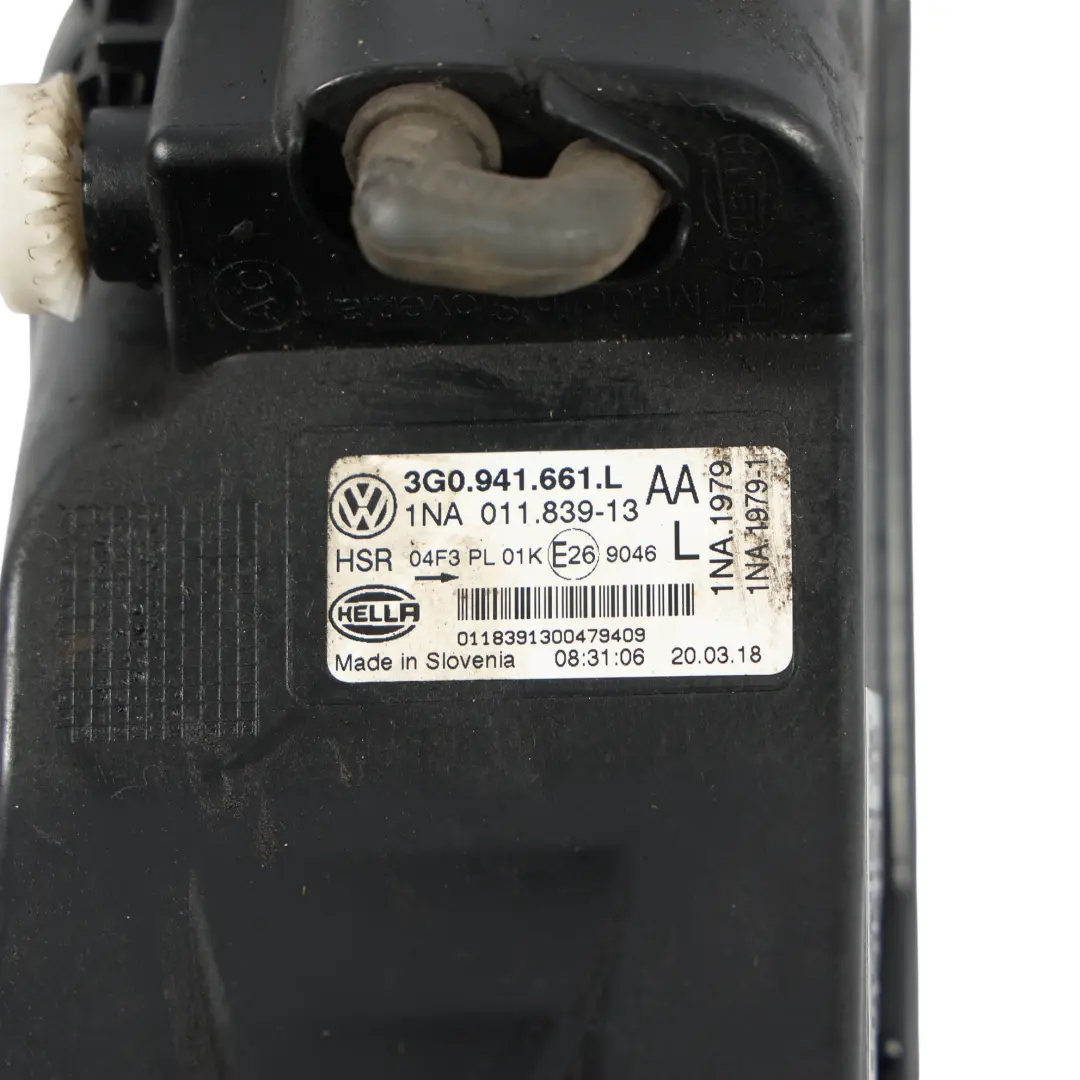 VW Volkswagen Passat B8 Przednia Lampa Przeciwmgielna Lewa - SKU 3G0941661L - Numer Części 3G0941661L
