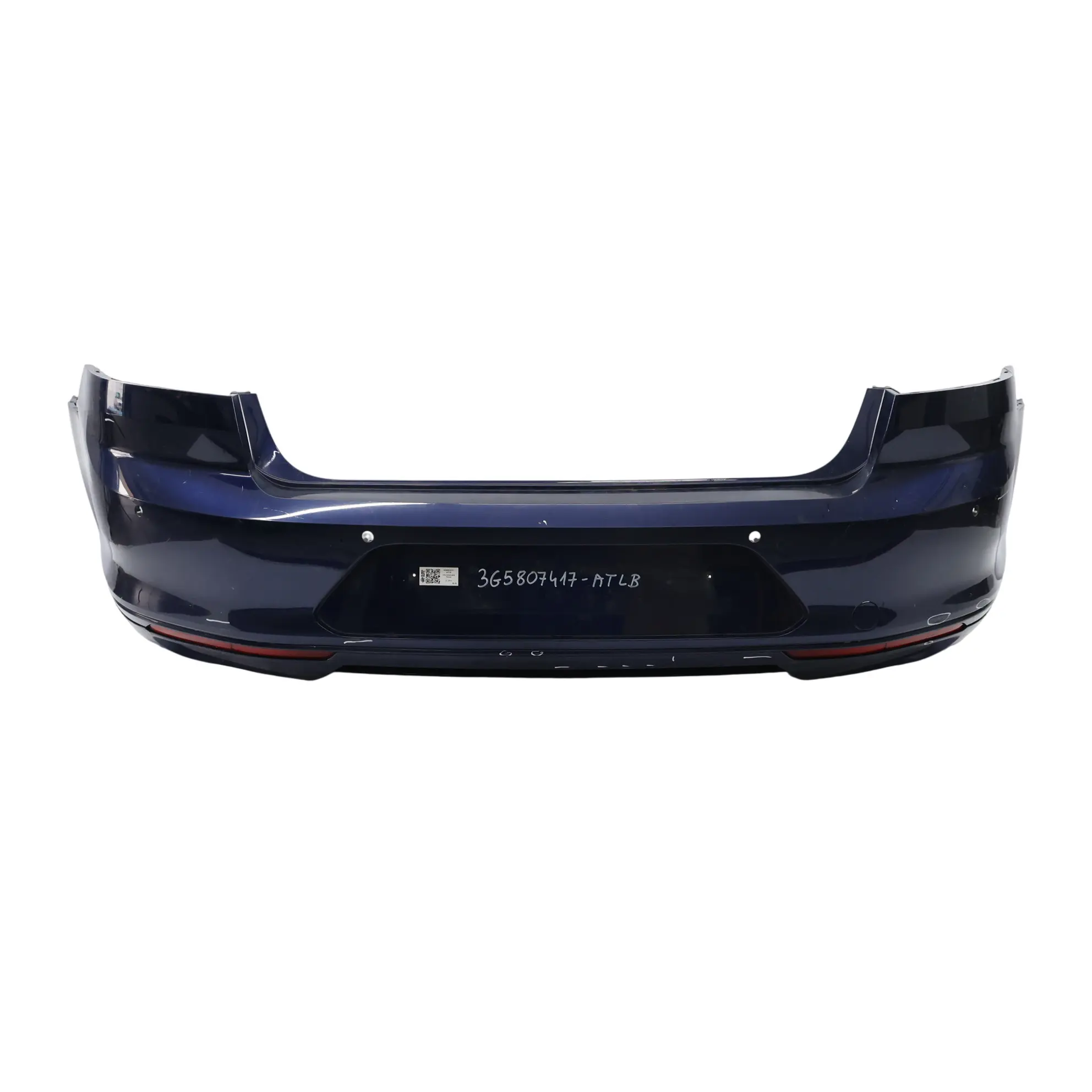 VW Passat B8 Saloon Rear Bumper Trim Panel Atlantic Blue Metallic - C5B