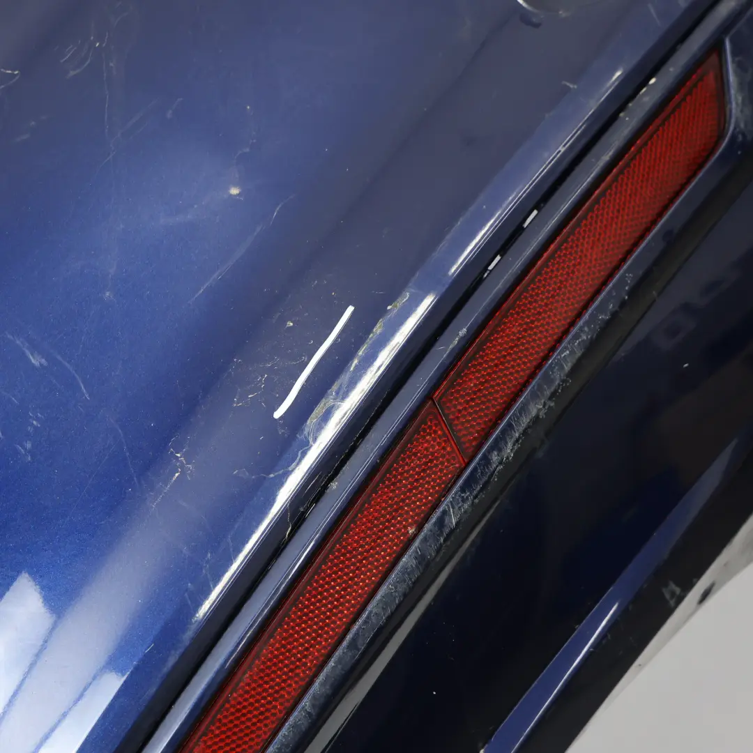 VW Passat B8 Saloon Rear Bumper Trim Panel Atlantic Blue Metallic - C5B - SKU 3G5807417-ATLB - Part number 3G5807417