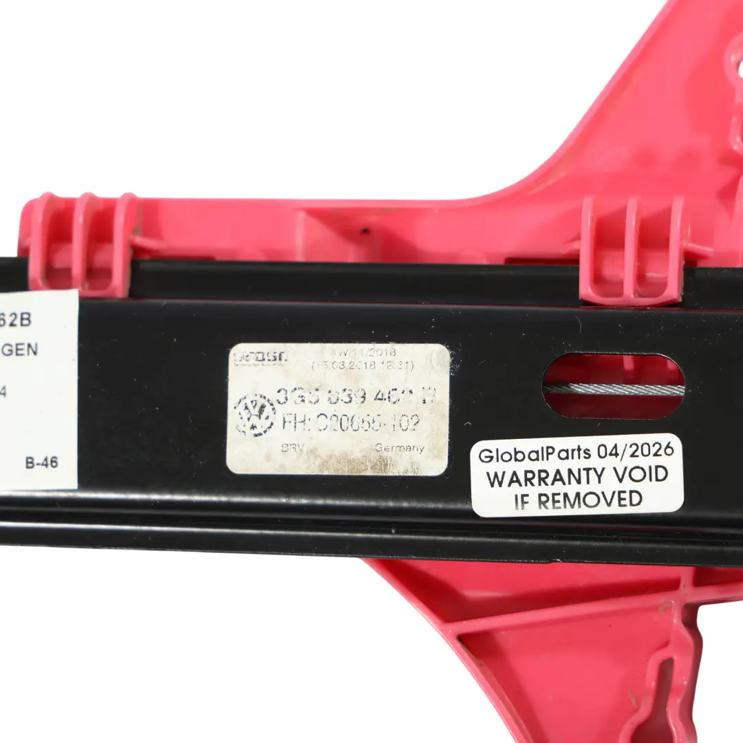 Fensterheber Hinten Rechts für Volkswagen Passat B8 Limousine mit Teilenummer 3G5839462B Volkswagen Passat B8 Limousine Fensterheber Hinten Rechts - SKU 3G5839462B - Teilenummer 3G5839462B
