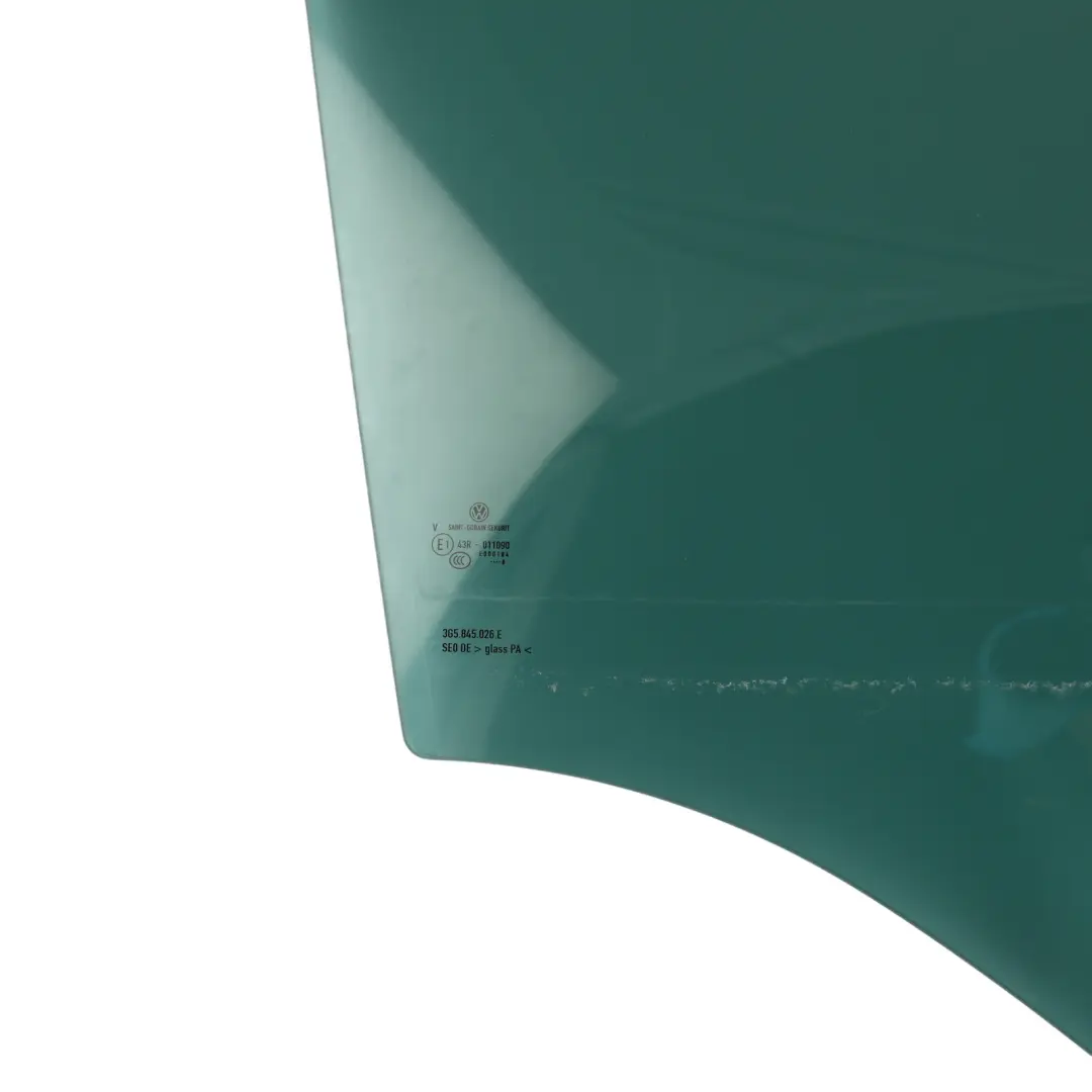 VW Volkswagen Passat B8 Door Window Glass Rear Right O/S Tinted - SKU 3G5845026E - Part number 3G5845026E