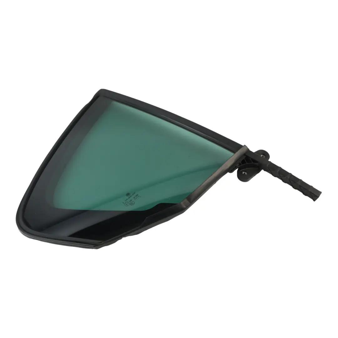 Door Quarter Fixed Window Glass Tinted Right O/S to VW Passat B8 Rear with Part number 3G5845214BP VW Passat B8 Rear Door Quarter Fixed Window Glass Tinted Right O/S - SKU 3G5845214BP - Part number 3G5845214BP