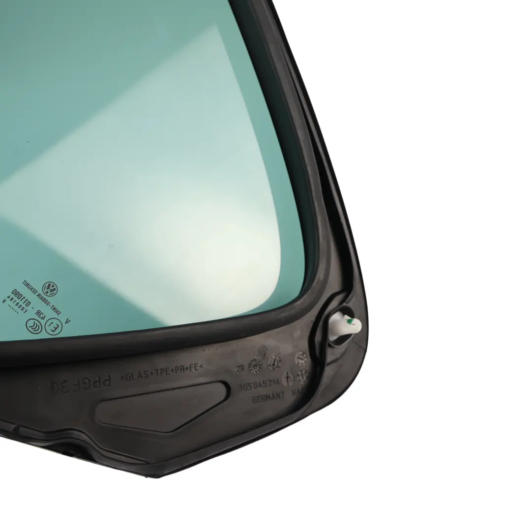 Door Quarter Fixed Window Glass Tinted Right O/S to VW Passat B8 Rear with Part number 3G5845214BP VW Passat B8 Rear Door Quarter Fixed Window Glass Tinted Right O/S - SKU 3G5845214BP - Part number 3G5845214BP