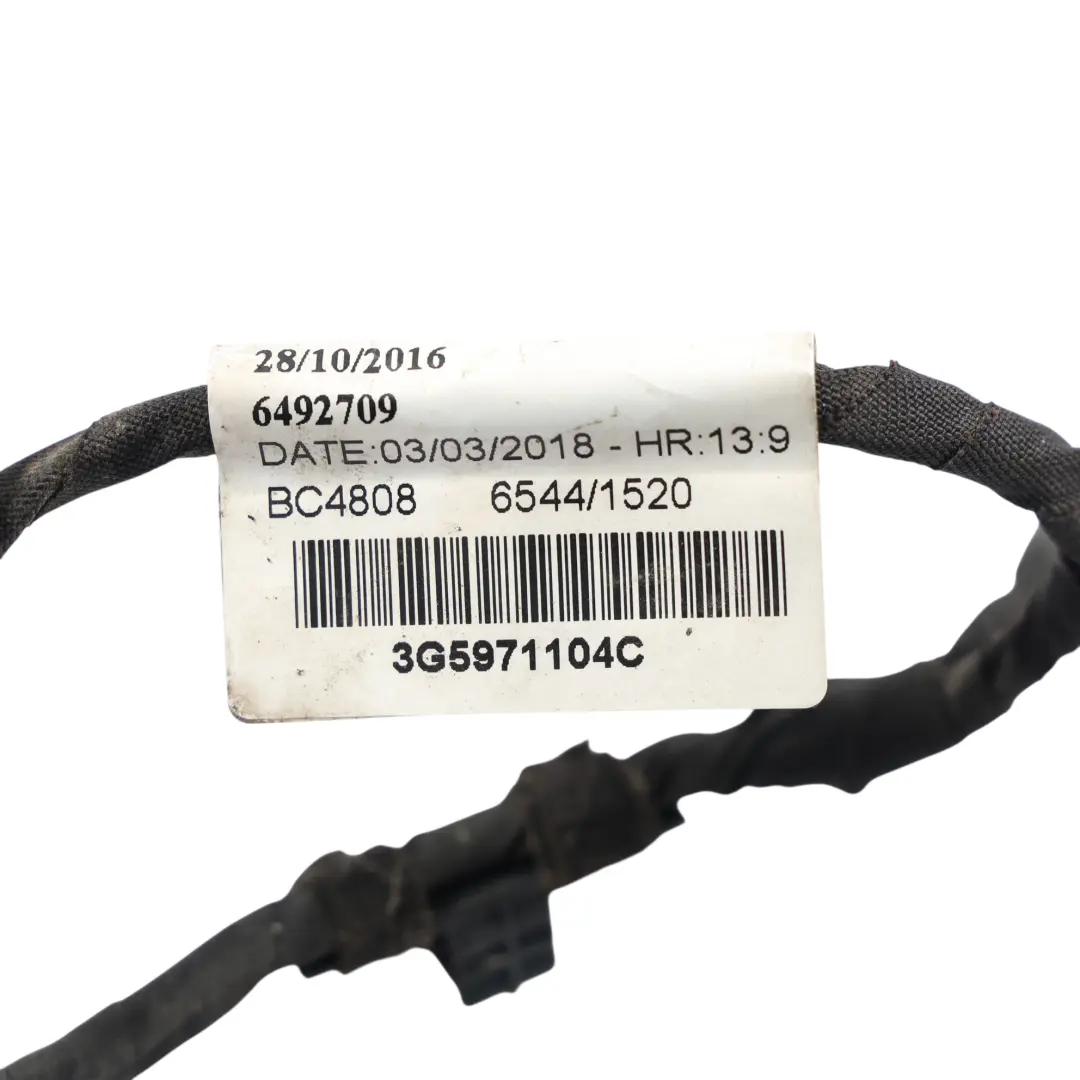 Volkswagen Passat B8 Sensore Parcheggio PDC Posteriore Cablaggio - SKU 3G5971104C - Numero di parte 3G5971104C