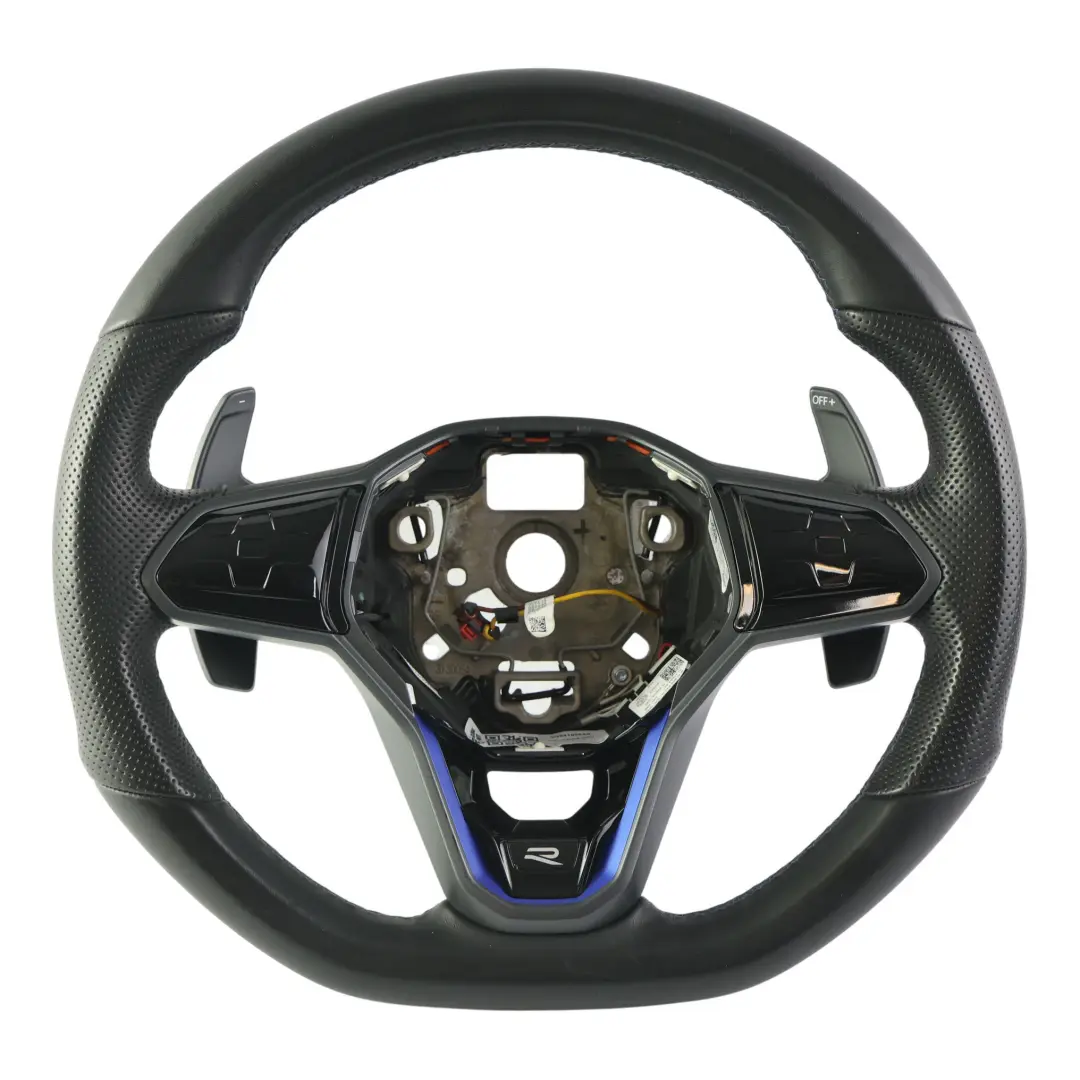 Volkswagen Golf MK8 R Volante Cuero Fondo Plano Levas Cambio - SKU 3G8419089B - Número de pieza 3G8419089B