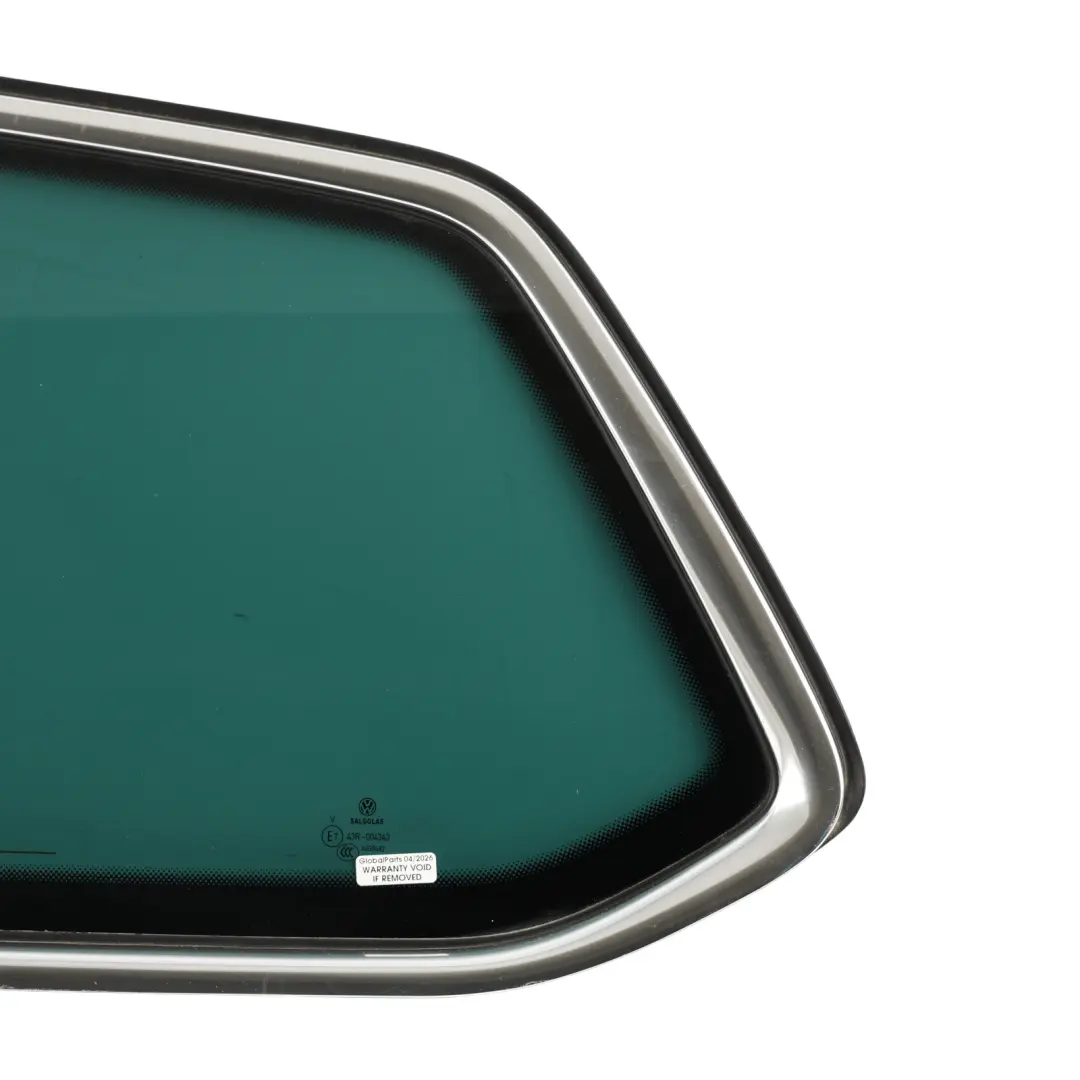 Quarter Side Glass Rear Left N/S to Volkswagen Passat B8 Estate with Part number 3G9845297CJ Volkswagen Passat B8 Estate Quarter Side Glass Rear Left N/S - SKU 3G9845297CJ - Part number 3G9845297CJ