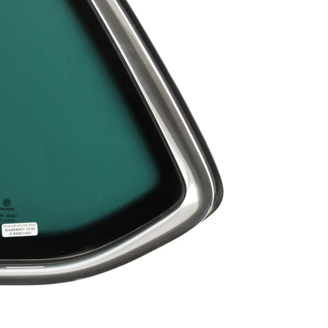 Quarter Side Glass Rear Left N/S to Volkswagen Passat B8 Estate with Part number 3G9845297CJ Volkswagen Passat B8 Estate Quarter Side Glass Rear Left N/S - SKU 3G9845297CJ - Part number 3G9845297CJ