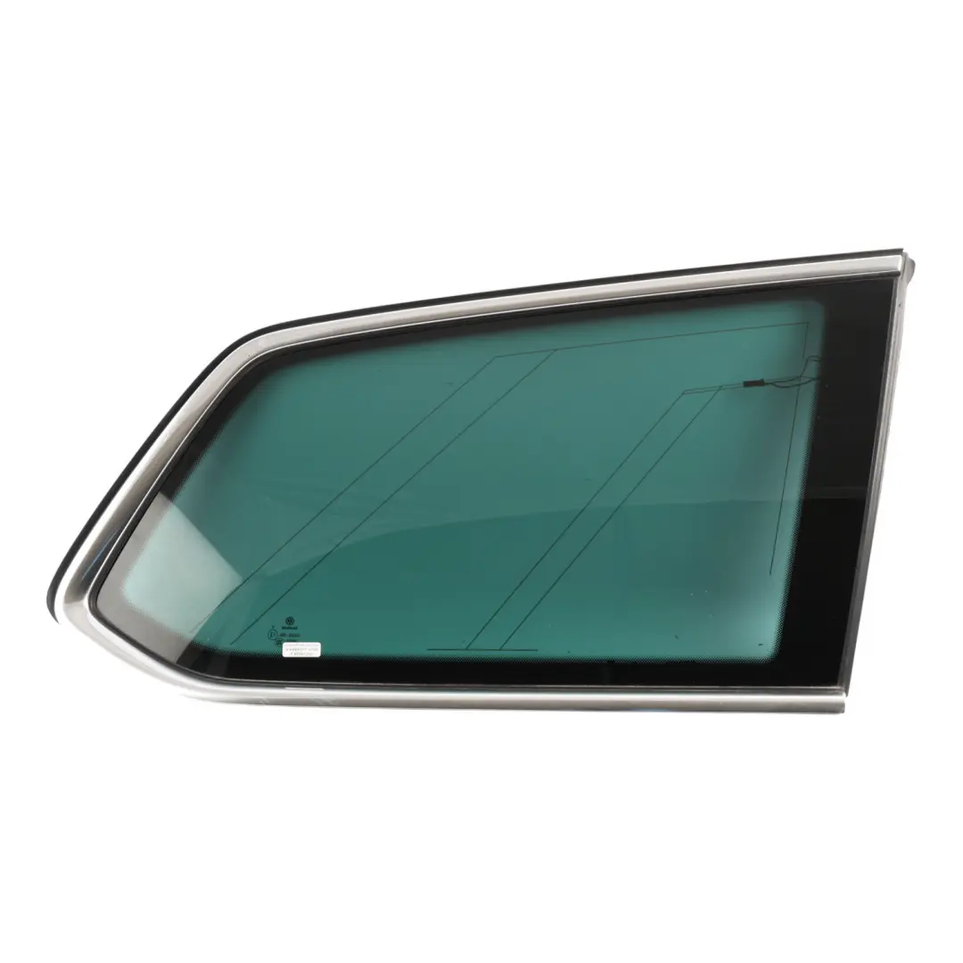 Volkswagen Passat B8 Estate Quarter Side Glass Rear Right O/S - SKU 3G9845298CJ - Part number 3G9845298CJ