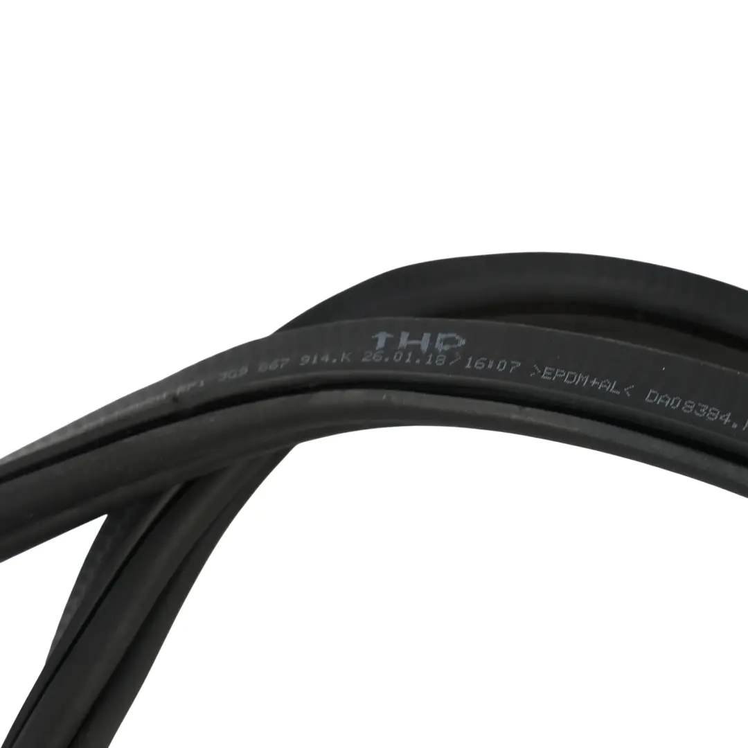 Volkswagen Passat B8 3G Door Seal Rubber Gasket Inner Rear Right O/S 3G9867914K - SKU 3G9867914L - Part number 3G9867914L