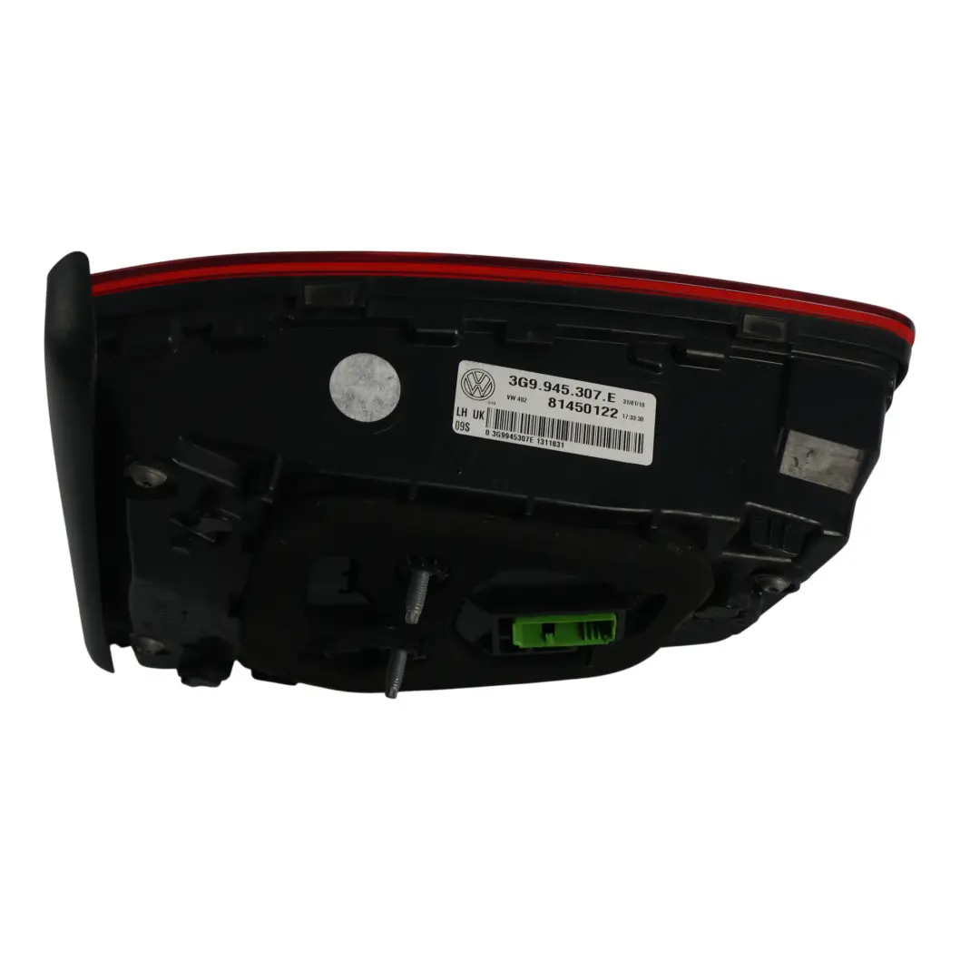 Volkswagen Passat B8 LED Tail Light Lamp Inner Rear Left N/S - SKU RHD-3G9945307E - Part number 3G9945307E
