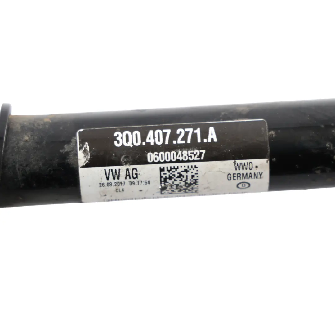 Mk3 Driveshaft Drive Shaft Front Left N/S 2.0 TDI DFEA to Skoda Superb with Part number 3Q0407271A Skoda Superb Mk3 Driveshaft Drive Shaft Front Left N/S 2.0 TDI DFEA - SKU 3Q0407271A - Part number 3Q0407271A