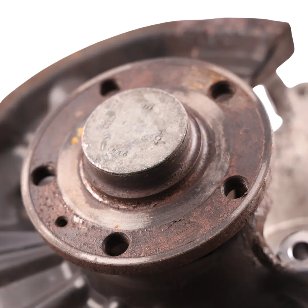 Axle Wheel Hub Bearing Carrier Left N/S to Volkswagen Passat B8 Rear with Part number 3Q0505433G Volkswagen Passat B8 Rear Axle Wheel Hub Bearing Carrier Left N/S - SKU 3Q0505433G - Part number 3Q0505433G