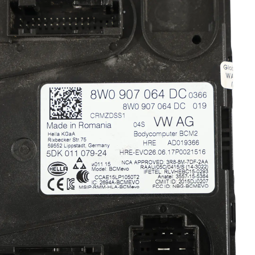 DDWA 245HP Quattro Steuergerät 8W0906259K Automatik für Audi A5 F5 2.0 TFSI mit Teilenummer 3Q0905861A Audi A5 F5 2.0 TFSI DDWA 245HP Quattro Steuergerät 8W0906259K Automatik - SKU 8W0906259K-1 - Teilenummer 3Q0905861A