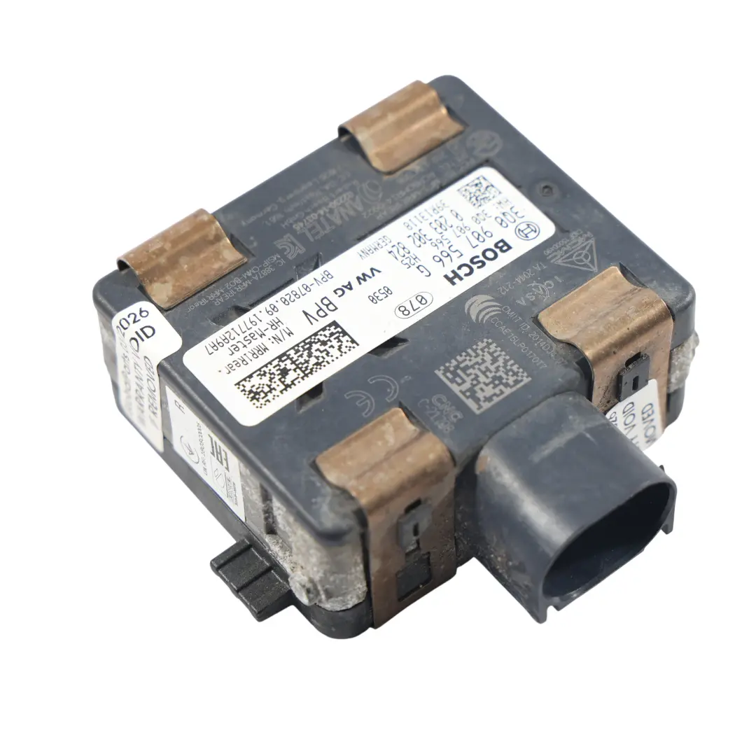 Radar Sensor Lane Assist Blind Spot Right O/S to Audi Q3 F3 Rear with Part number 3Q0907566G Audi Q3 F3 Rear Radar Sensor Lane Assist Blind Spot Right O/S - SKU 3Q0907566G - Part number 3Q0907566G