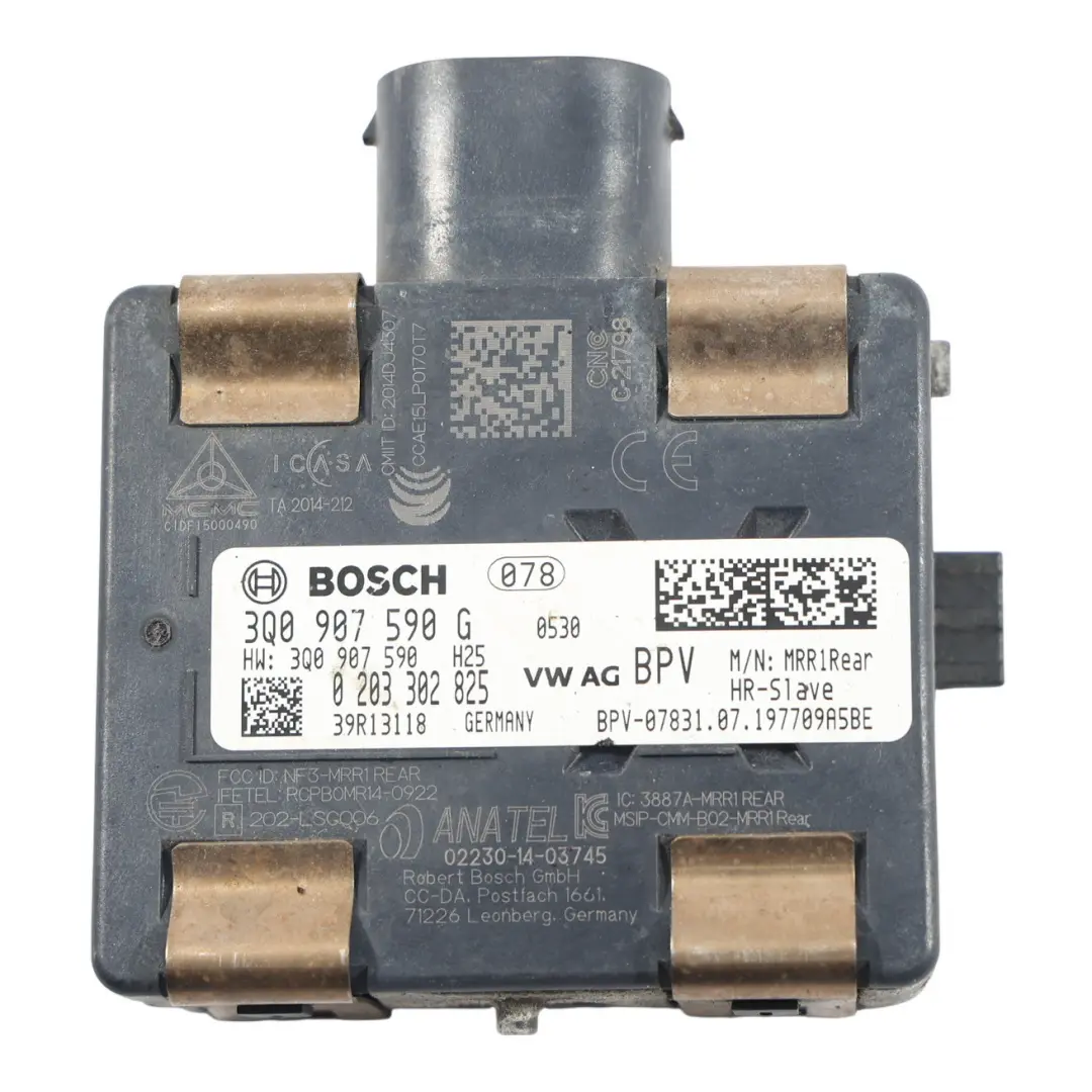 Audi Q3 F3 Moduł Asystenta Pasa Martwego Pola Lewy - SKU 3Q0907590G - Numer Części 3Q0907590G