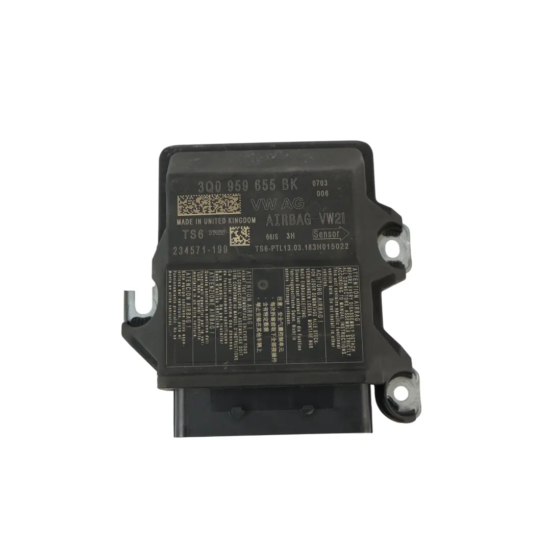 Seat Passat B8 Módulo Control Aire ECU - SKU 3Q0959655BK - Número de pieza 3Q0959655BK