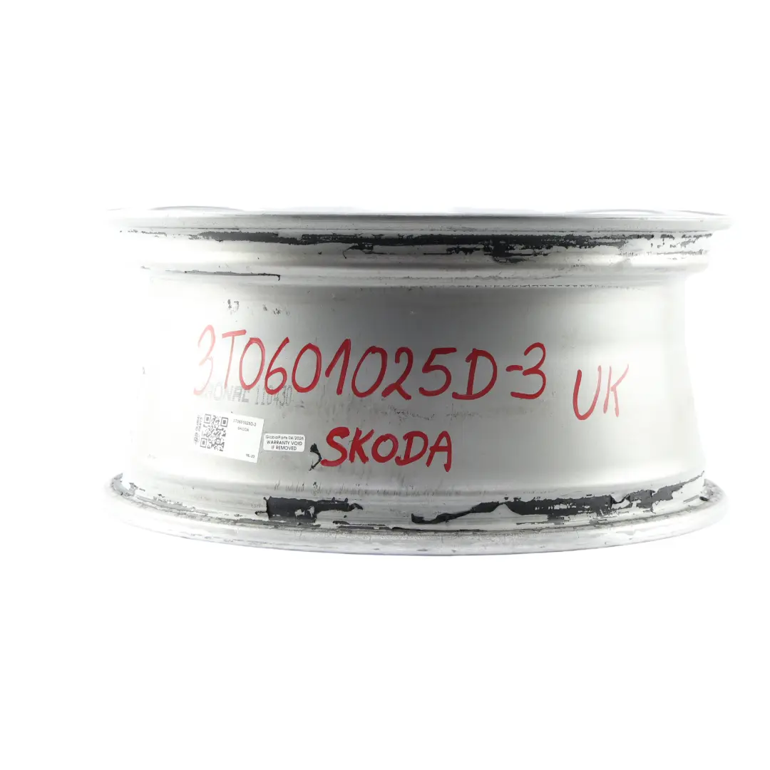 Mk2 Wheel Rim Alloy Silver 17" 7,5J ET:49 5 Double Spoke to Skoda Superb with Part number 3T0601025D Skoda Superb Mk2 Wheel Rim Alloy Silver 17" 7,5J ET:49 5 Double Spoke - SKU 3T0601025D-3 - Part number 3T0601025D