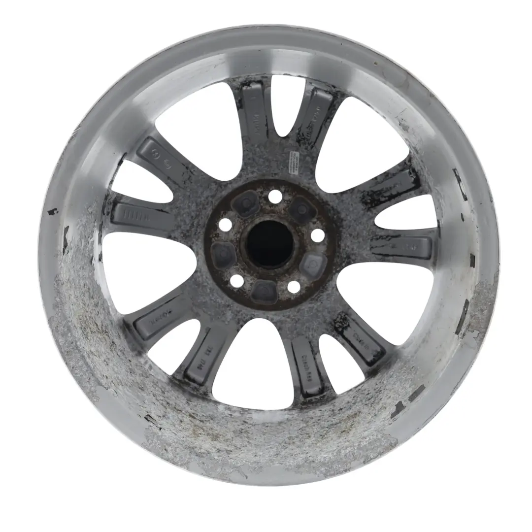 Skoda Superb Mk2 Wheel Rim Alloy Silver 17" 7,5J ET:49 5 Double Spoke - SKU 3T0601025D-3 - Part number 3T0601025D
