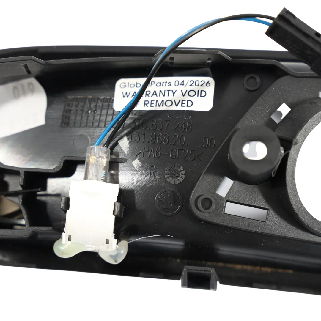 Klamka Wewnętrzna Drzwi Przednia Prawy Przód do Skoda Superb B6 o numerze 3T0837248 Skoda Superb B6 Klamka Wewnętrzna Drzwi Przednia Prawy Przód - SKU 3T0837248 - Numer Części 3T0837248