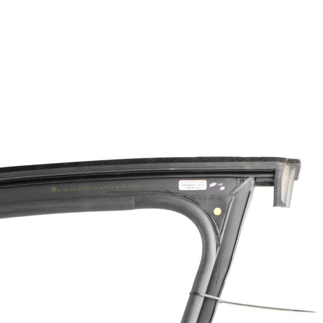 Skoda Superb Mk2 B6 Front Door Window Seal Trim Cover Outer Right O/S - SKU 3T0837432E - Part number 3T0837432E