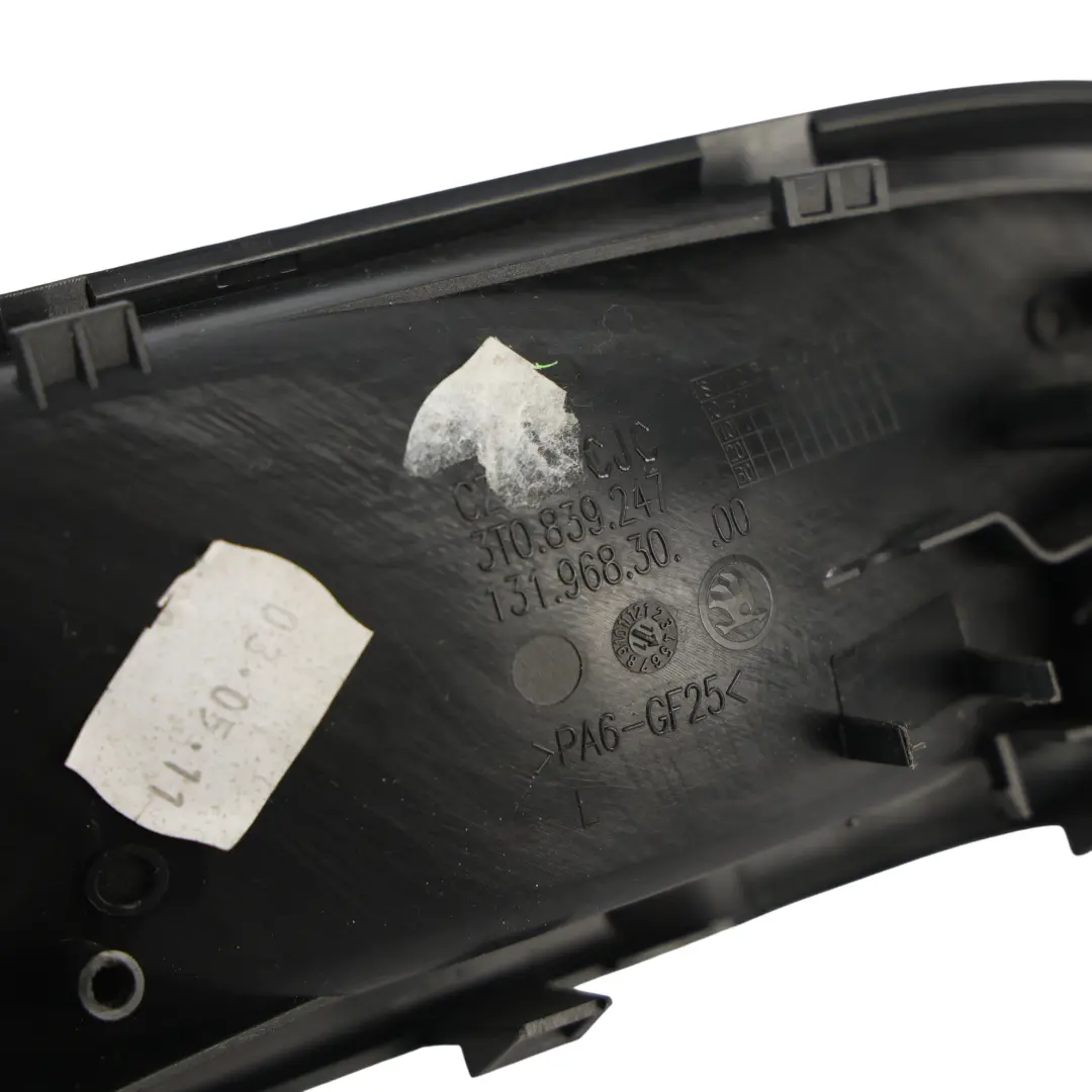 Skoda Superb MK3 Innen Türgriff Hinten Links Beifahrerseite - SKU 3T0839247 - Teilenummer 3T0839247