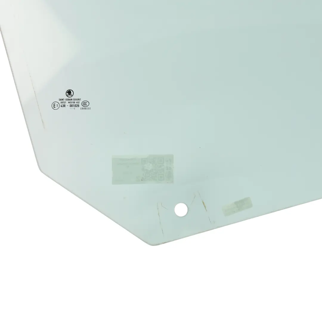 Skoda Superb Mk2 Front Door Window Glass Glazing Right O/S AS2 - SKU 3T0845202B - Part number 3T0845202B