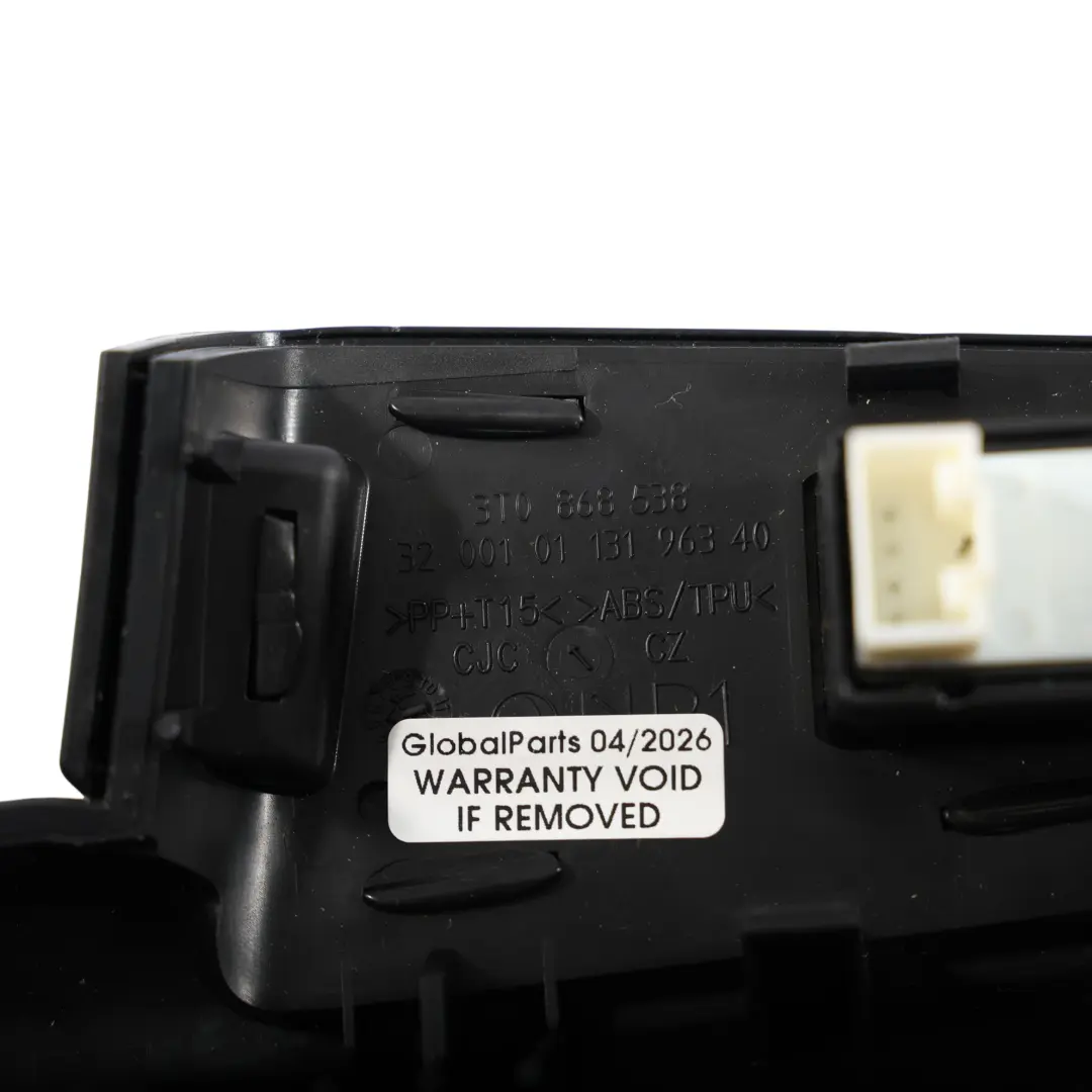 Elektrischer Fensterheber Schalter Hinten Rechts für Skoda Superb B6 mit Teilenummer 3T0868538 Skoda Superb B6 Elektrischer Fensterheber Schalter Hinten Rechts - SKU 3T0868538 - Teilenummer 3T0868538