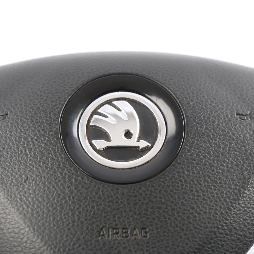 Skoda Octavia MK3 Steering Wheel Air Module Unit Black - SKU 3T0880201F - Part number 3T0880201F