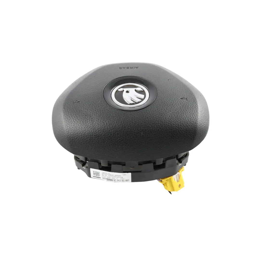 Skoda Octavia MK3 Steering Wheel Air Module Unit Black - SKU 3T0880201F - Part number 3T0880201F