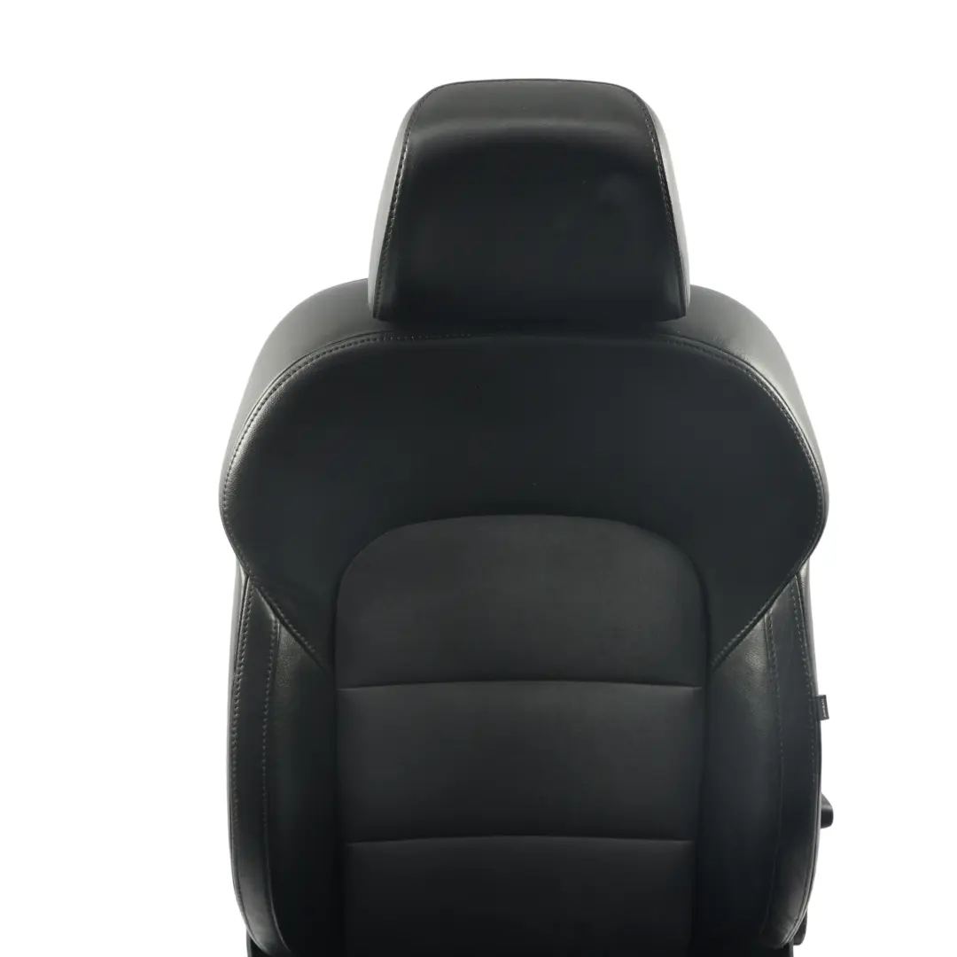 Skoda Superb MK2 Vordersitz Innenraum Leder Alcantara Links Fleck Schwarz - SKU 3T0881805CH-1 - Teilenummer 3T0881805CH