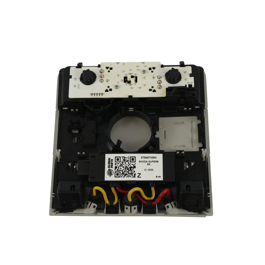 Skoda Superb B6 3T Octavia 5E Lampe Plafonnier Lecture Gris Perle - SKU 3T0947105H - Numéro de pièce 3T0947105H