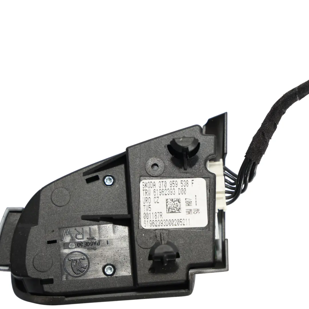 MK2 Commutateur Multifonction Volant 3T0959537C pour Skoda Octavia à propos du numéro de pièce 3T0959538F Skoda Octavia MK2 Commutateur Multifonction Volant 3T0959537C - SKU 3T0959538F - Numéro de pièce 3T0959538F