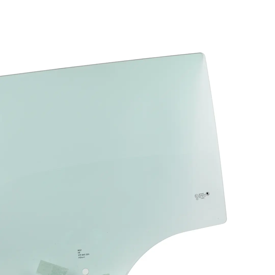 Mk2 Rear Door Window Glass Glazing Left N/S Green AS2 to Skoda Superb with Part number 3T9845205 Skoda Superb Mk2 Rear Door Window Glass Glazing Left N/S Green AS2 - SKU 3T9845205 - Part number 3T9845205