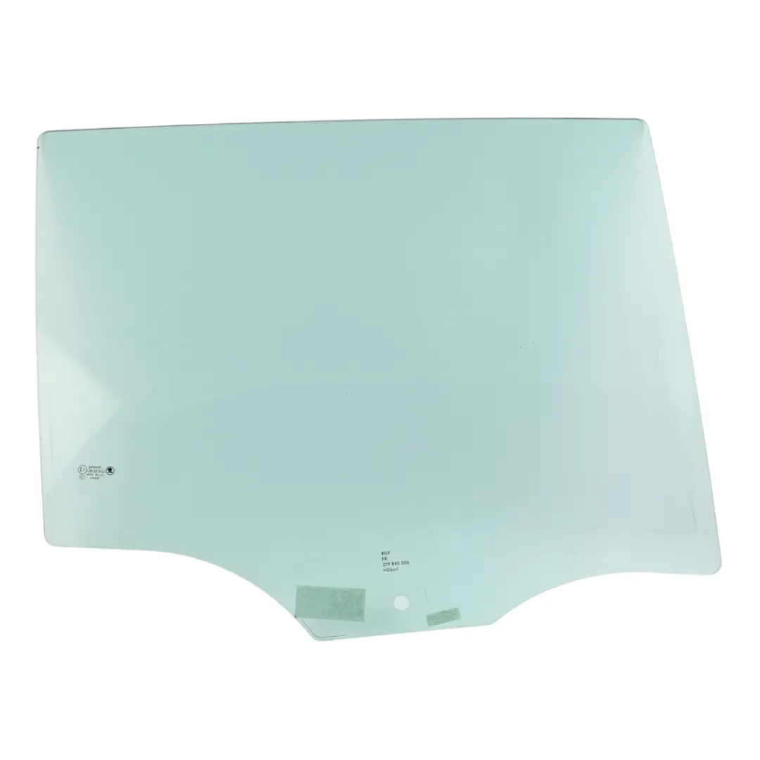 Skoda Superb Mk2 Rear Door Window Glass Glazing Right O/S Green AS2 - SKU 3T9845206 - Part number 3T9845206
