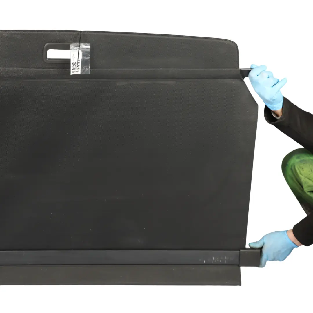 Skoda Superb Mk2 Estate Rear Roller Blind Parcel Storage Shelf Black - SKU 3T9867871C - Part number 3T9867871C