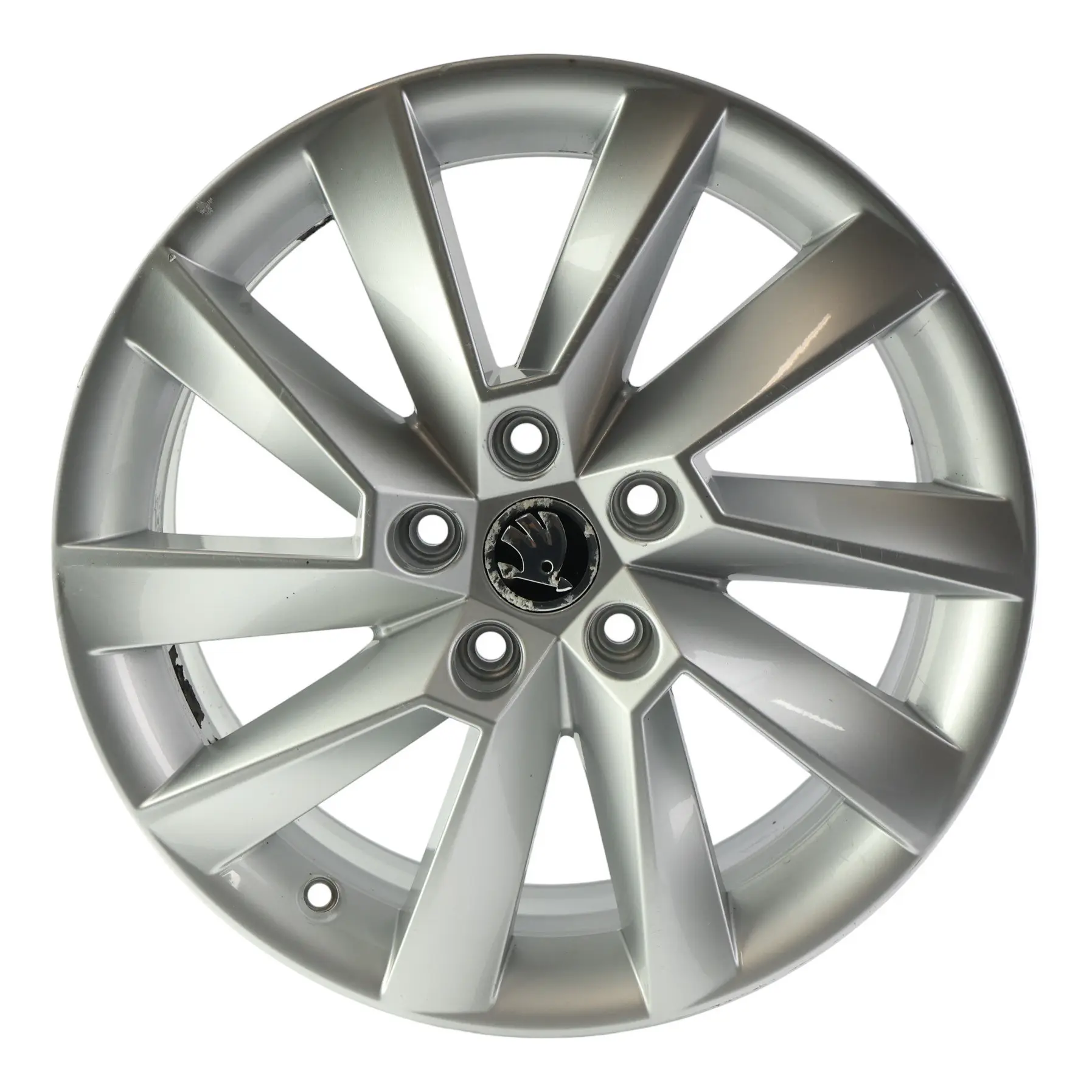 Skoda Superb MK3 Felga Aluminiowa Srebrna 17" 7J ET:40 3V0601025C