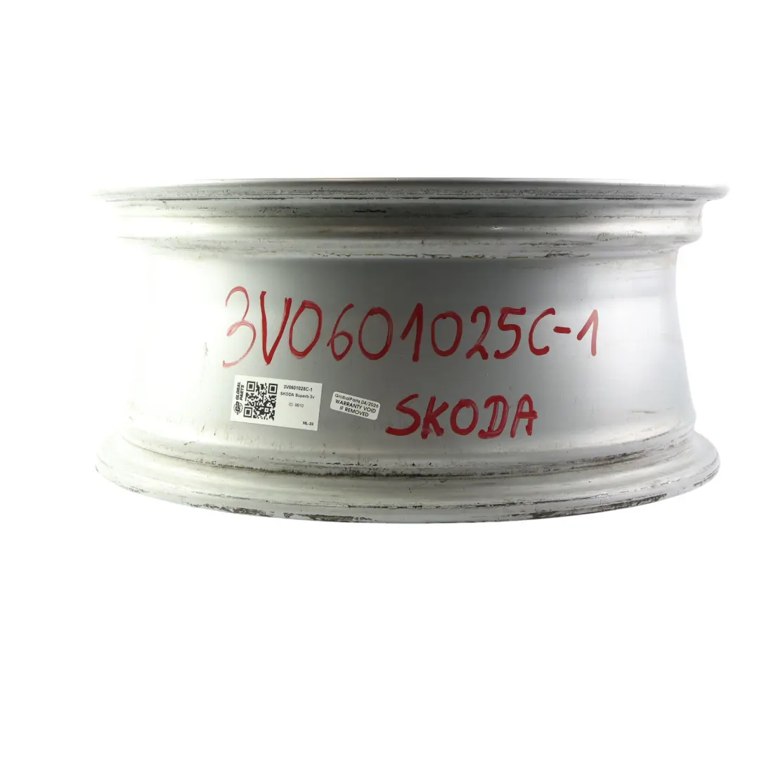 Skoda Superb MK3 Felge Alu Silber 17" 7J ET:40 - SKU 3V0601025C-1 - Teilenummer 3V0601025C