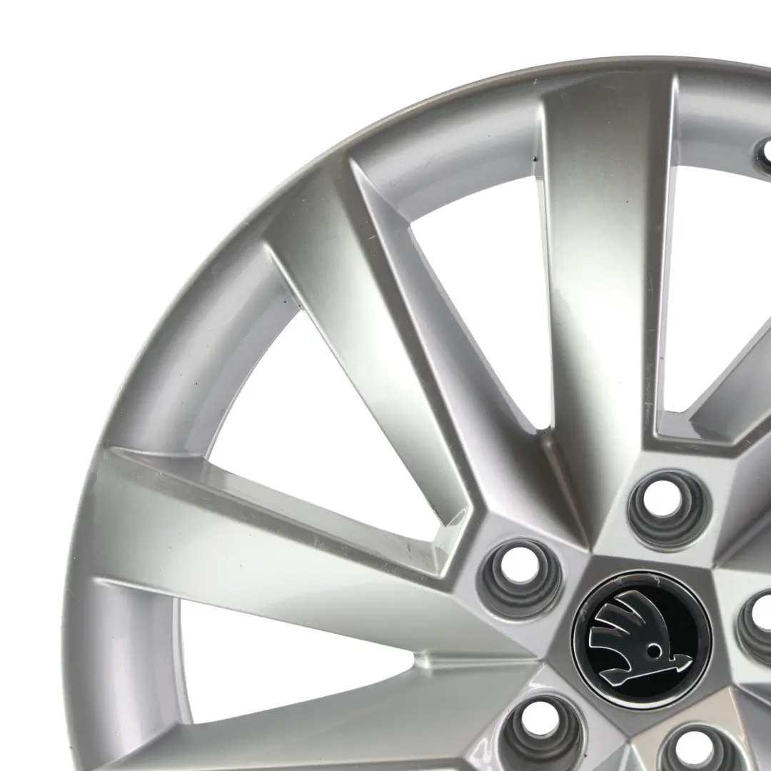 Skoda Superb MK3 Wheel Rim Alloy Silver 17" 7J ET:40 - SKU 3V0601025C-2 - Part number 3V0601025C