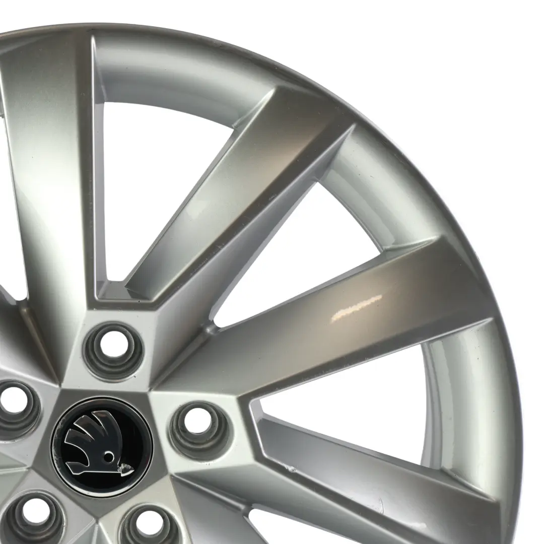 Skoda Superb MK3 Wheel Rim Alloy Silver 17" 7J ET:40 - SKU 3V0601025C-3 - Part number 3V0601025C