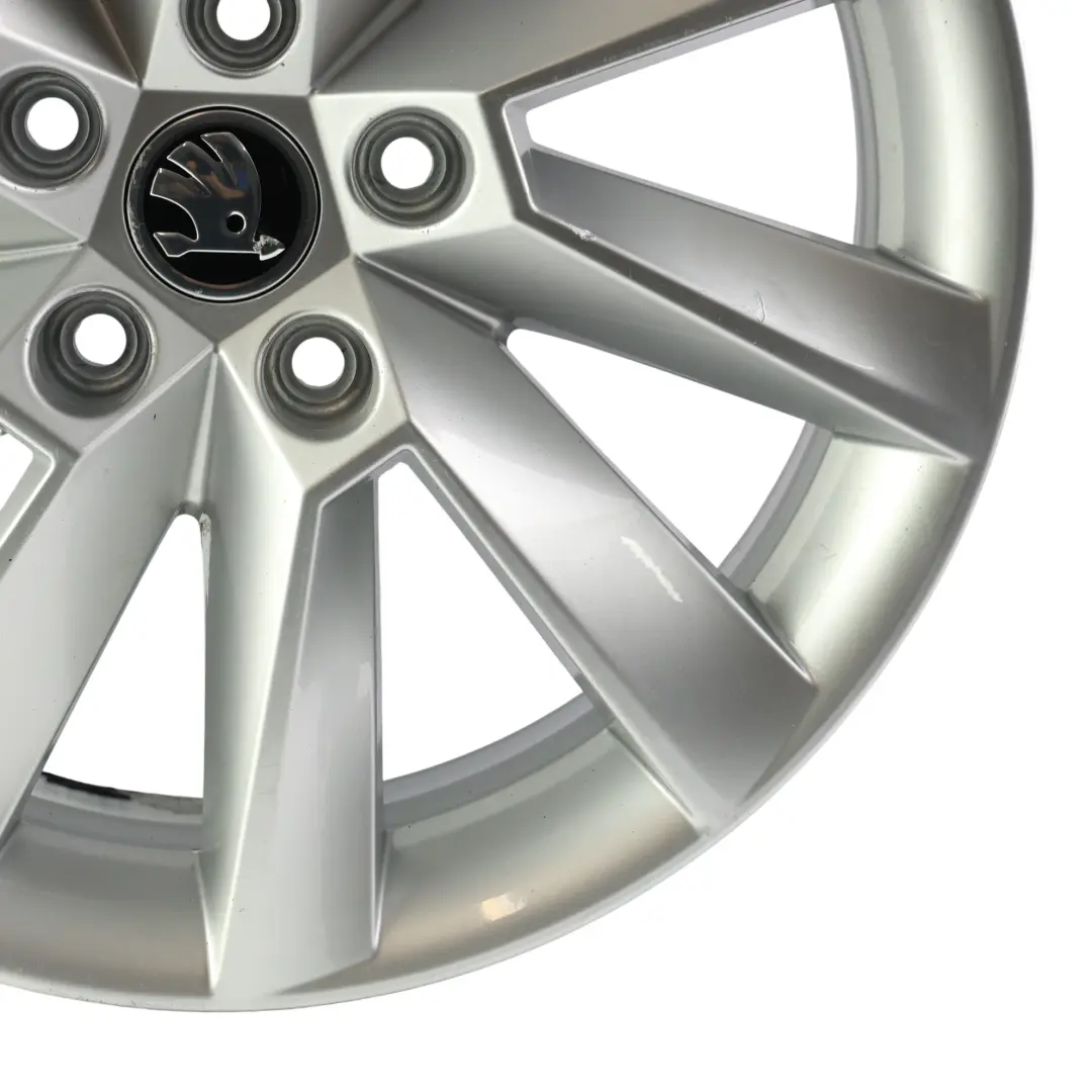 Skoda Superb MK3 Wheel Rim Alloy Silver 17" 7J ET:40 - SKU 3V0601025C-3 - Part number 3V0601025C