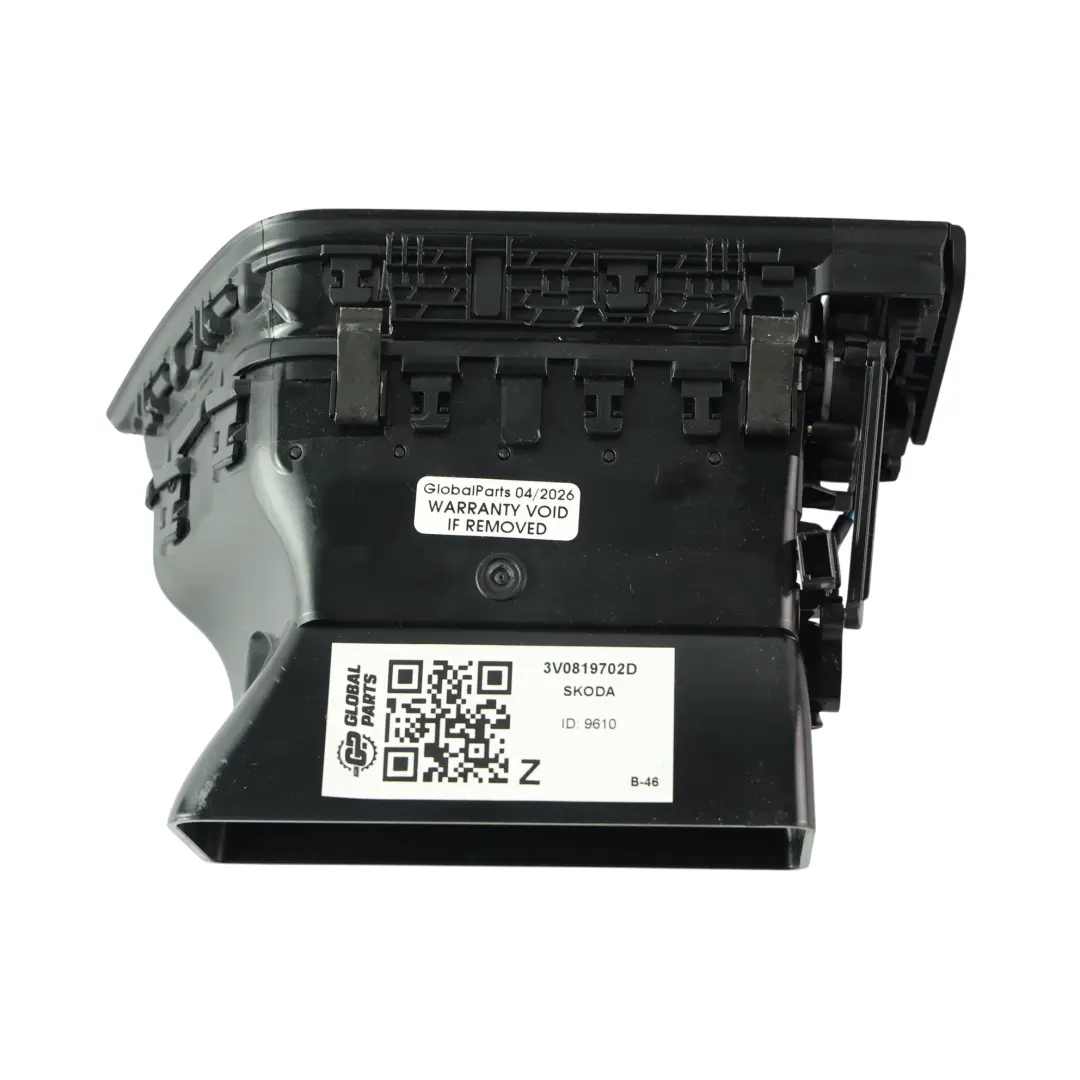 Skoda Superb 3V Panel Rejilla Ventilación Salpicadero Derecho - SKU 3V0819702D - Número de pieza 3V0819702D