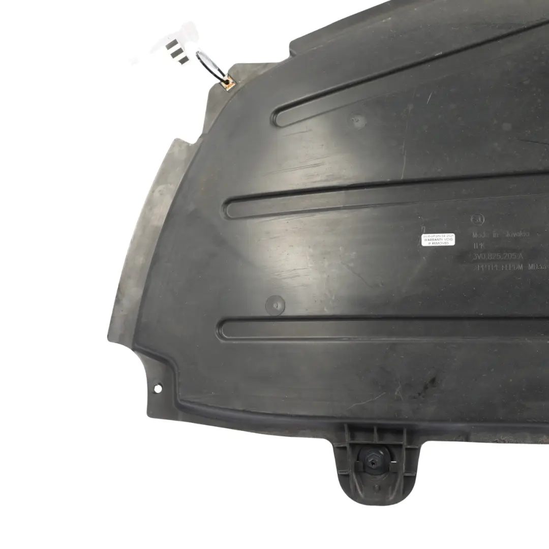 Skoda Superb Mk3 Underbody Underfloor Tray Cover Trim Rear Right O/S - SKU 3V0825205A - Part number 3V0825205A