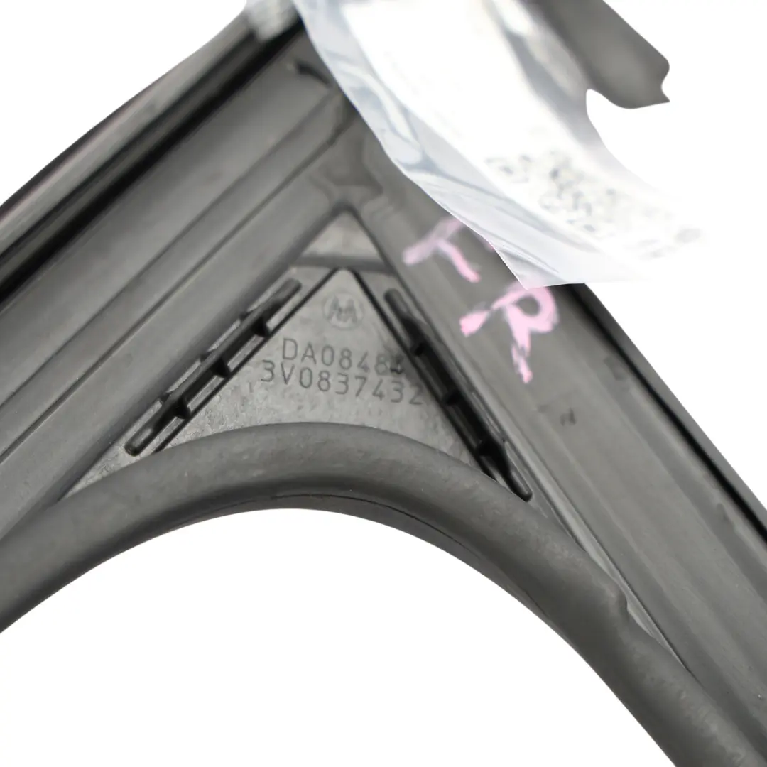 Skoda Superb 3V Window Guide Seal Gasket Front Right O/S - SKU 3V0837432AA - Part number 3V0837432AA