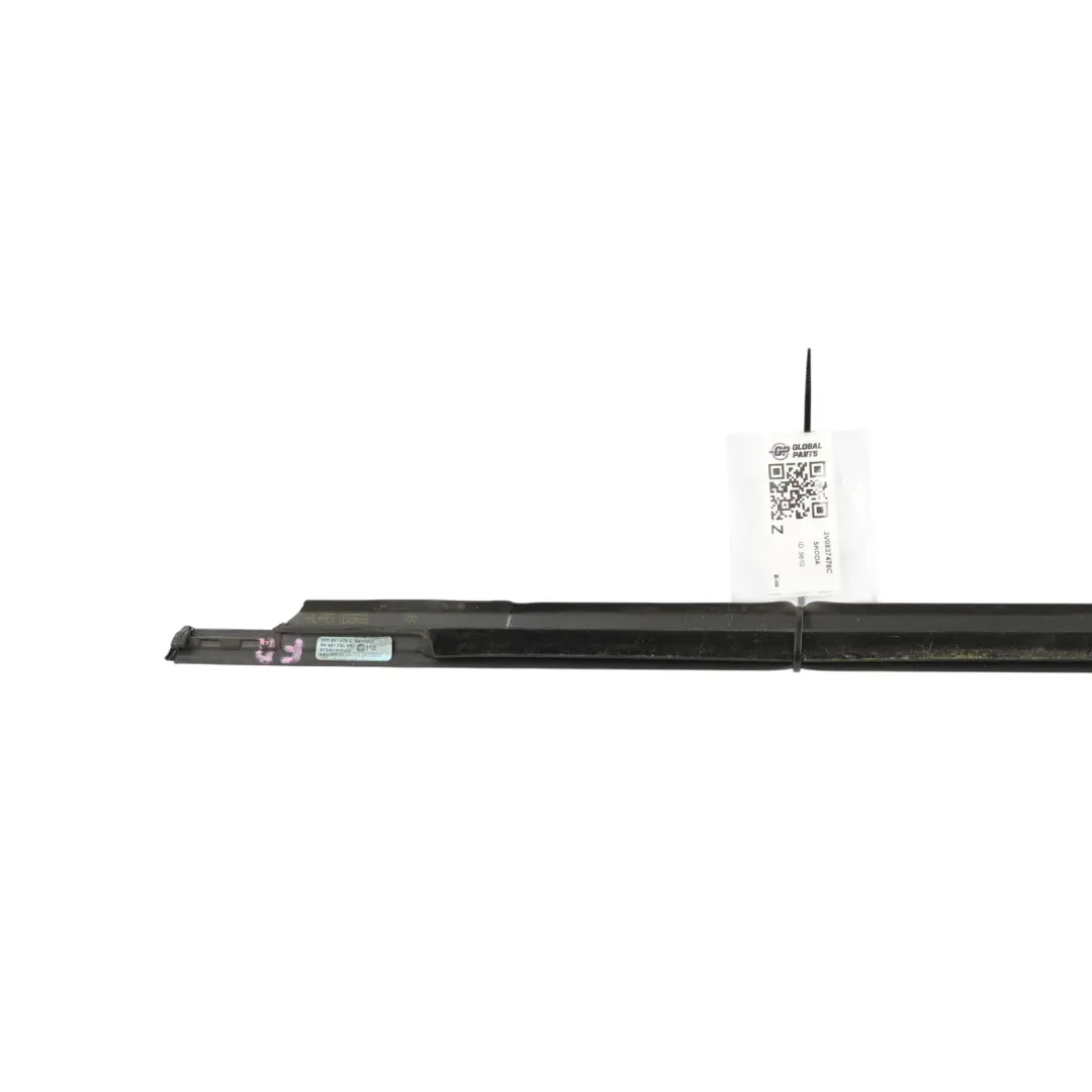 MK3 Fenster Zierleiste Vorne Rechts Hochglanz Chrom für Skoda Superb mit Teilenummer 3V0837476C Skoda Superb MK3 Fenster Zierleiste Vorne Rechts Hochglanz Chrom - SKU 3V0837476C - Teilenummer 3V0837476C