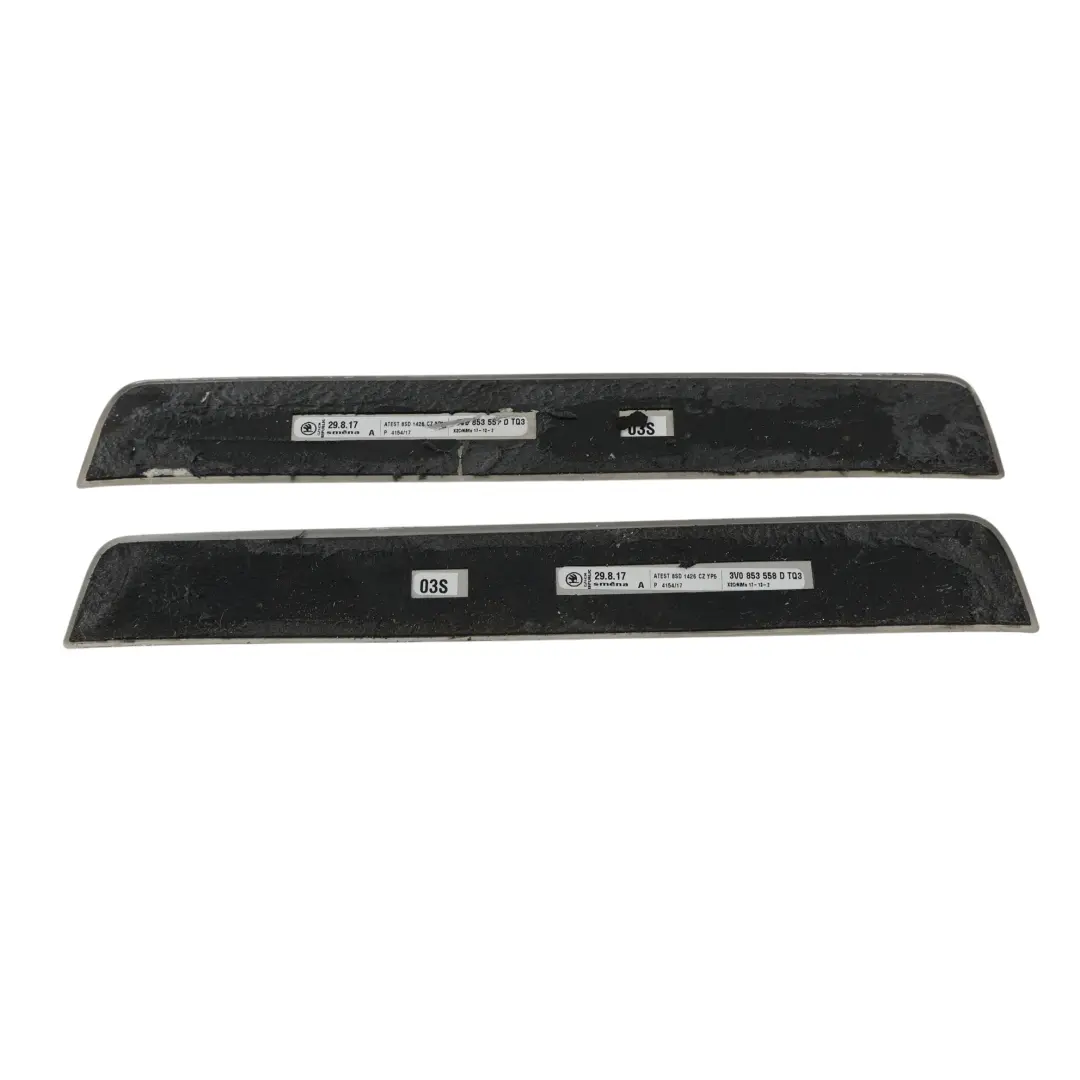 Skoda Superb MK3 Garniture Porte Avant Arrière Gauche Droite SET - SKU 3V0853813D - Numéro de pièce 3V0853813D