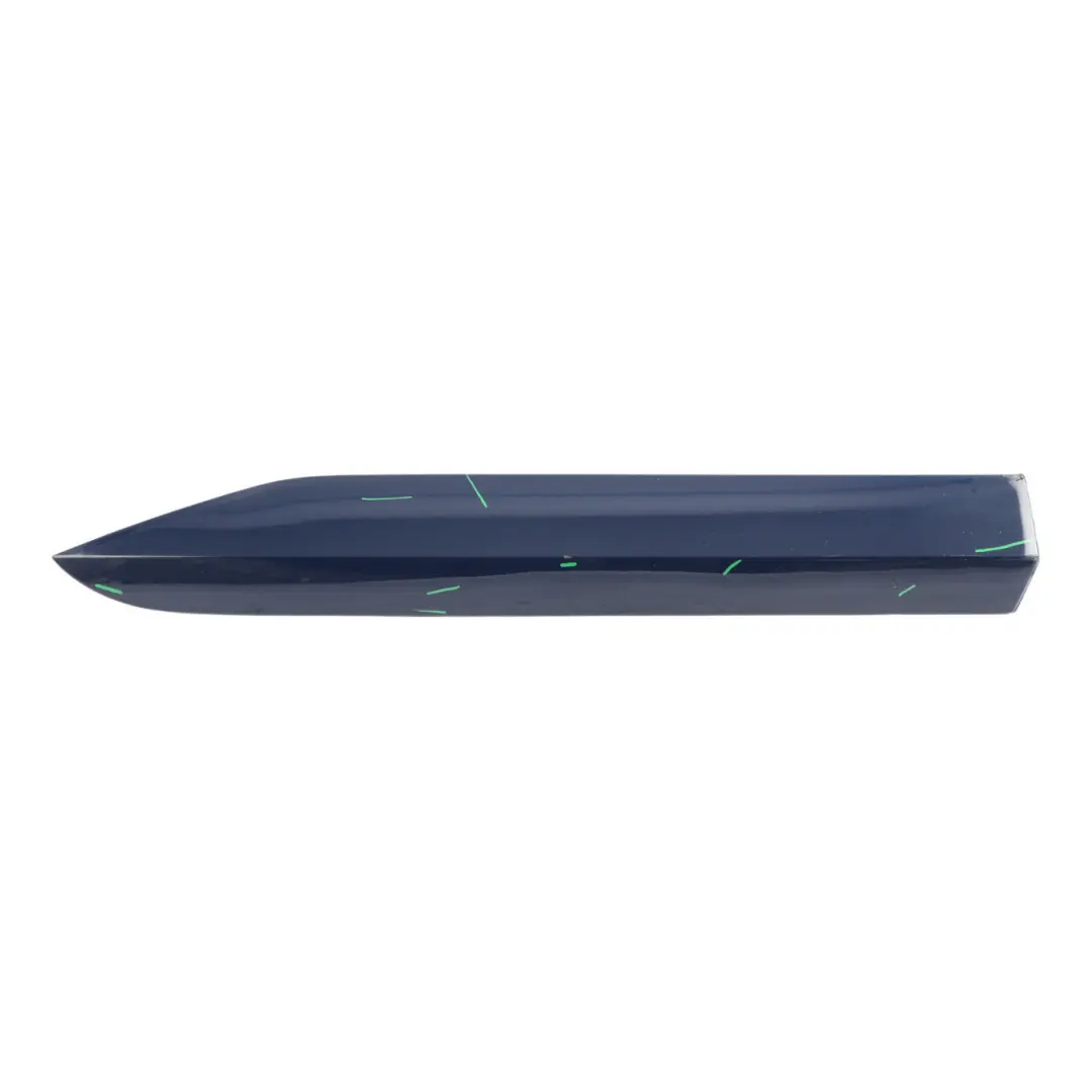 Skoda Superb Mk3 Door Moulding Strip Rear Right O/S Pacific Blue F5A - SKU 3V0854950E-PAB - Part number 3V0854950E