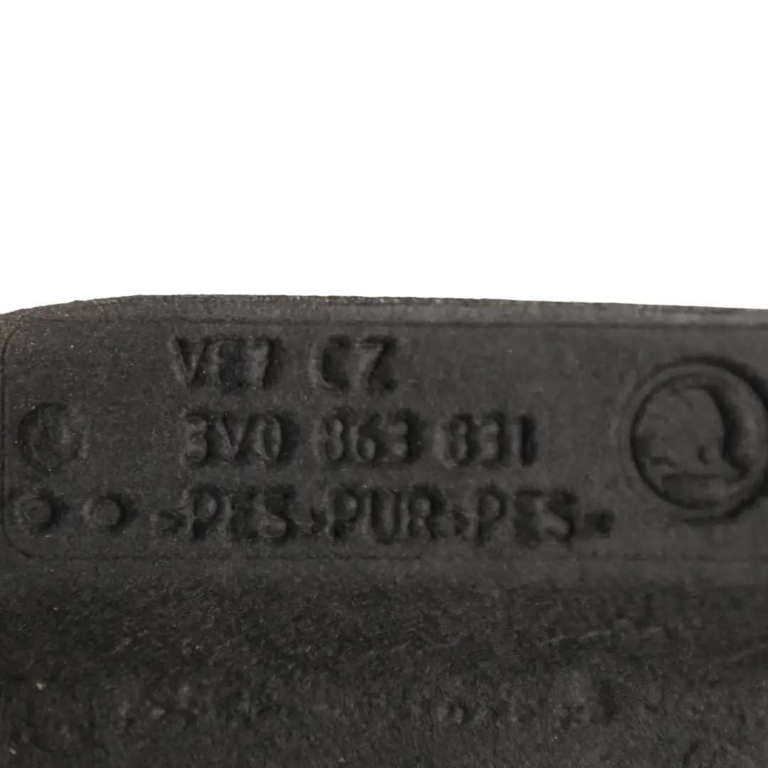 Skoda Superb Mk3 Hood Bonnet Engine Cover Sound Insulation Panel - SKU 3V0863831 - Part number 3V0863831