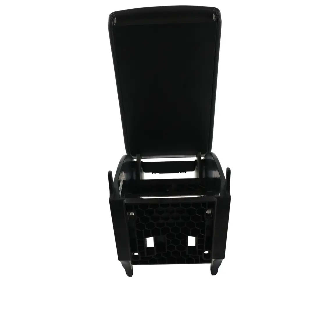 Skoda Superb Mk3 3V Centre Console Leather Arm Rest Panel Black - SKU 3V0864207 - Part number 3V0864207